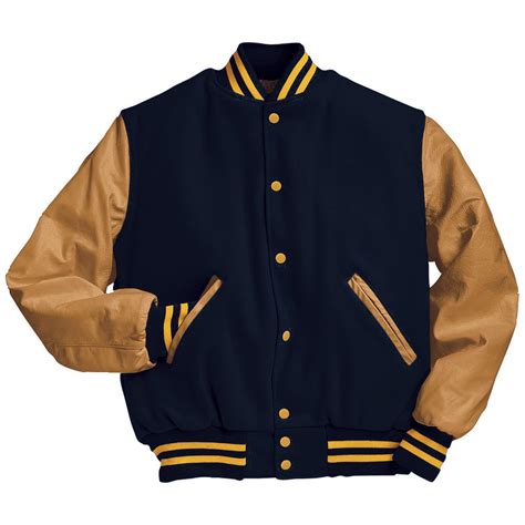 gucci style letterman|Wool and leather varsity jacket in navy .